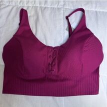Victorias Secret 36DD Lined Allegro Sports Bra Pullover Medium Support F... - $24.75