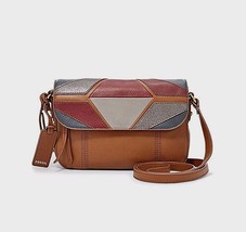 New Fossil Women&#39;s Molly Flap Leather Crossbody Bags Variety Colors - £88.90 GBP