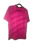 Nike Dri Fit Vapor Golf Polo Shirt Men&#39;s size Medium Pink - $42.99