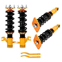Front &amp; Rear Coilover Adjustable Height Lowering Kit For Nissan Sentra B15 00-06 - £195.48 GBP