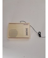 Vintage Portable Pocket DIPLOMAT AM/FM #15023  Transistor Radio works gr... - $263.74 MXN