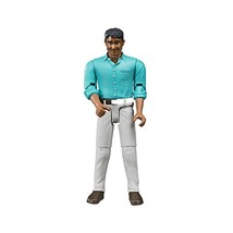 Bruder Medium Skin Man Model Jeans Toy Figure (White)  - $42.00