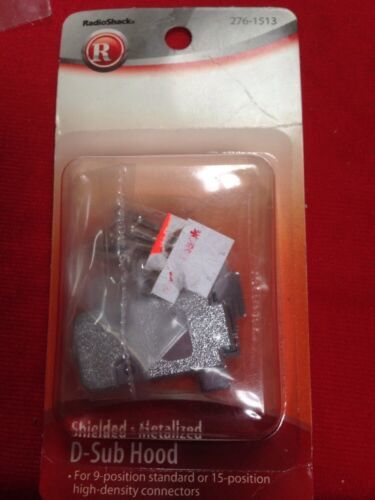 Radio Shack Sheilded Metalized D Sub Hood RARE VINTAGE - $9.97