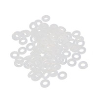 uxcell Nylon Flat Washers 6mm OD 3mm ID 1mm Thickness Sealing Gasket for... - £11.02 GBP