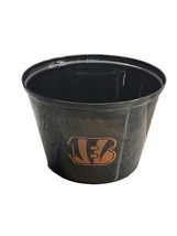 Cincinnati Bengals Plastic Ice Bucket 6 Inches Tall 9&quot; Diameter-Brand Ne... - $344.18 MXN
