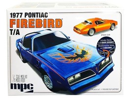 Skill 2 Model Kit 1977 Pontiac Firebird T/A Trans Am 1/25 Scale Model by MPC - £38.40 GBP