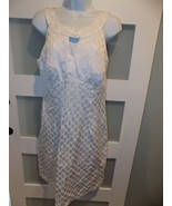 Dressbarn White Pique Sleeveless Dress Size 10  Women&#39;s - $37.44 CAD