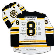 Cam Neely White Career Jersey Autographed Elite Edition of 8 - Boston Br... - $865.00