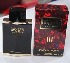 Ungaro Pour L'Homme III by Emanuel Ungaro Men 3.4 fl.oz / 100 ml eau de toilette - £59.15 GBP