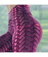 New 2019 Beautiful  Women&#39;s IronWeave Pattern Yoga / Gym Leggings ! - £23.97 GBP