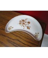 LIMOGES FRANCE BONE DISH FLORAL GOLD RIM orig  8 x5&quot;  [82c] - €47,27 EUR