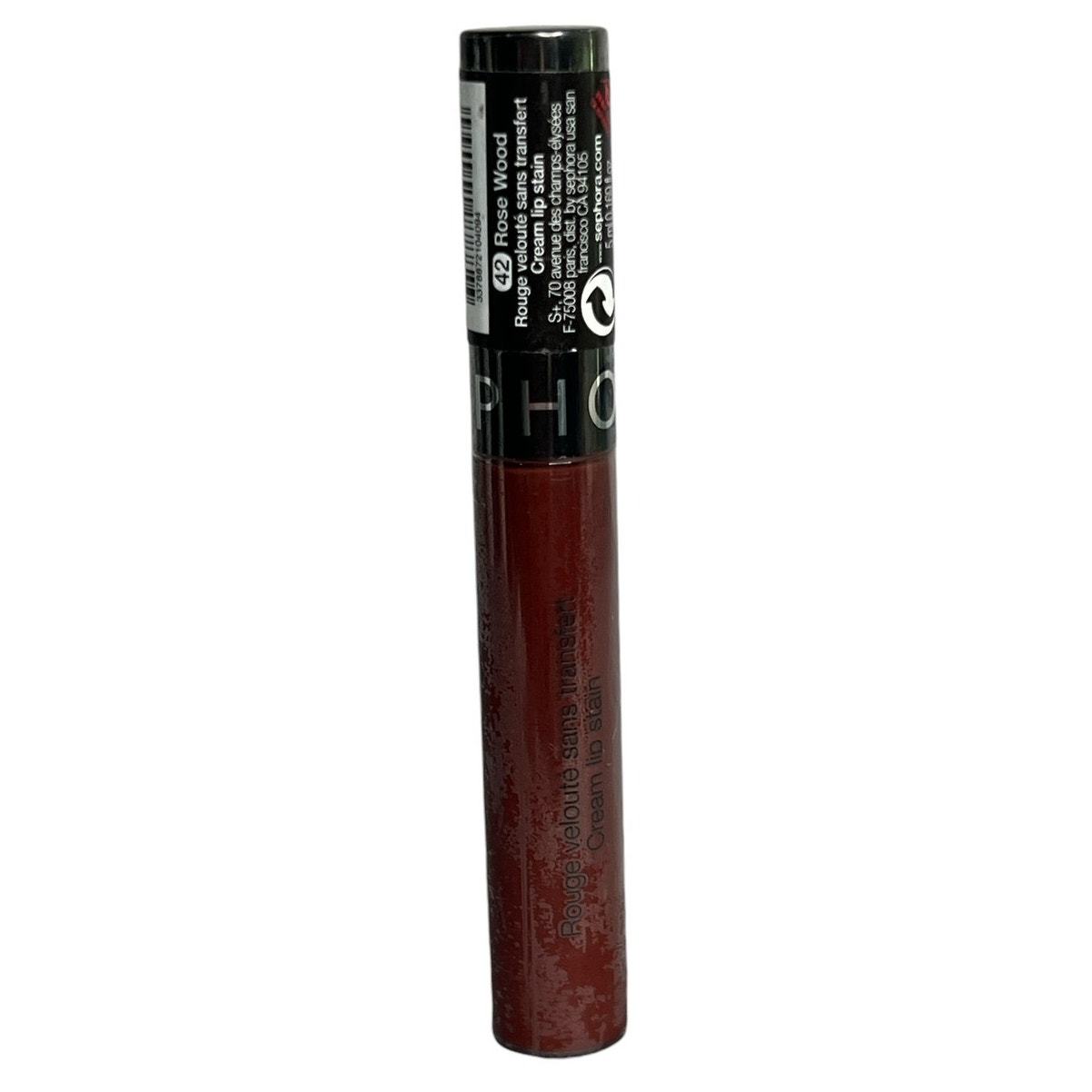 SEPHORA COLLECTION Cream Lip Stain Liquid Lipstick 42 Rose Wood-New Sealed