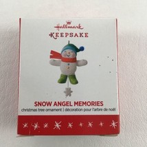 Hallmark Keepsake Christmas Tree Ornament Miniature Snow Angel Memories New 2016 - £15.65 GBP