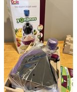 Dole Yonanas Healthy Frozen Fruit Desert Maker Purple - $1,089.45 MXN