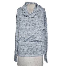 Terry Brushed Cowl Neck Pullover Size Small  - £19.33 GBP