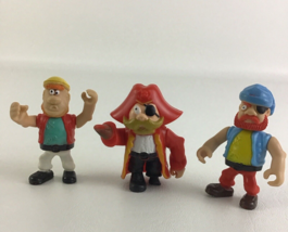 Boley Pirates Adventure Island Action Figure Lot Peg Leg Pete Crew Vintage Toy - £12.42 GBP