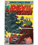 Devil Dinosaur #3 (1978) *Marvel Comics / Bronze Age / Giant / Jack Kirby* - $94.24 MXN