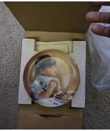 1993 THANKSGIVING Mini Plate Pemberton &amp; Oakes Donald Zolan ~ I’m Thankf... - $14.85