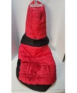 Pet Dog Vest Jacket  With Detachable Hood 26 Long Without Hood 36 With H... - $7.66