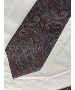 Givenchy Monsieur Repp Tie Multicolored Paisley All Silk Italian Made - $15.00