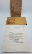 1940 First Printing A Brief Historical Sketch of Shelton Washington w Letter  - £12.64 GBP