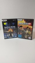 Mass Effect And Mass Effect 2 Lot For PC Complete With Manuals - £10.30 GBP