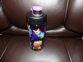 Cool Gear Christmas Cats Purple Water Bottle BPA Free 16oz   NEW - £10.64 GBP
