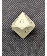 Vintage Gamescience Light Yellow D10 Dice - $34.64