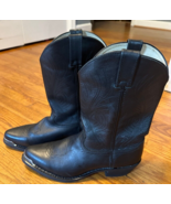 DURANGO DB560 Black Leather  Western Boots Mens Size 10.5 - €73,31 EUR