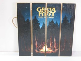 Greta Van Fleet From The Fires Album Decoupage Mini Pallet Frame - £24.04 GBP