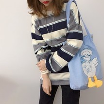 Women Shoulder Bag Shopping Bags Casual Tote Female Duck Embroidery Cute Handbag - £17.87 GBP