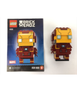 Assembled LEGO Brick Headz Iron Man Figure Discontinued (41590) - LOOK - $38.28 CAD