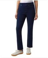 32 Degrees Womens Jeans Blue Pull-On Straight Leg Pockets Wide Waist Hea... - $59.94 CAD