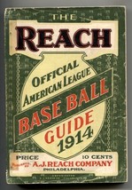 Reach Official Baseball Guide 1914 American &amp; National League - $545.63