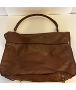 Vtg Samsonite Silhouette Carry On Weekender Garment Messenger Brown Bag ... - £20.86 GBP