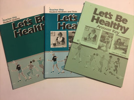 Abeka Let’s Be Healthy Teacher Key Set Lot Grade 8 Health Quizzes Test Quiz - $19.79