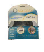 ROLODEX Dual-Power Outlet Hub - Electronics Two-part A.C. Power Outlet 8... - $12.00
