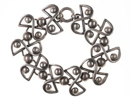 Amazing Napier Sterling Mid Century Modern period and style bracelet - £427.39 GBP