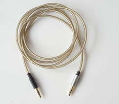 Upgrade Sliver Audio Aux Cable For Sony MDR-1R 1RBT 1RNC MDR-Z1000 MDR-7520 - £9.33 GBP