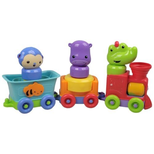 Primary image for Fisher Price Silly Safari Rattle & Roll Animal Train Mattle 2015