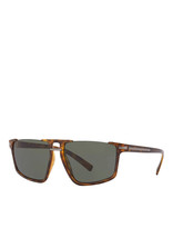 Versace Mens Sunglasses VE4363 108/71 Havana / Dark Green Lens 60mm - $153.45