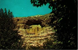 Montezuma Castle National Monument Camp Verde Arizona Chrome Postcard M12 - £3.07 GBP