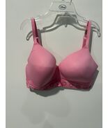 Victoria’s Secret Pink  Rhinestone Heart Lightly Lined Bra Size Size 38D... - $27.72