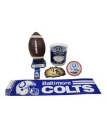 Vintage Baltimore Colts Lot NFL Football Raintree Belt Buckle Glass Indi... - €42,12 EUR