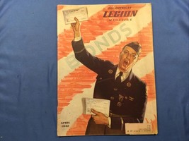 THE AMERICAN LEGION MAGAZINE APRIL 1942 - BONDS -- WW2 - £19.53 GBP