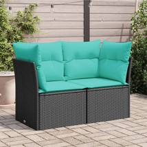  Garden Sofa Black, Blue - $4,148.91 MXN