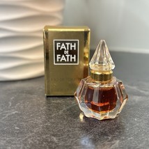 Vintage Women’s Fath De Fath 5ml Edt Mini Perfume Splash New In Box - $24.99