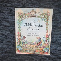 A Child&#39;s Garden of Verses by Stevenson, Robert Louis Illustrated by Tas... - £10.46 GBP