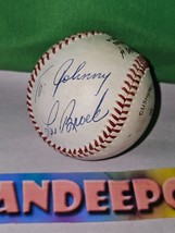 Vintage Original MLB Signed Baseball Ball Lou Brock National League Personalized - £31.64 GBP
