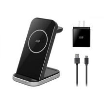 Monoprice 44836 MONOPRICE 3 IN 1 WIRELESS CHARGING STATION FOR IPHONE, A... - $112.89 CAD